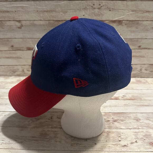 New Era Texas Rangers Baseball Cap Hat MLB Adjustable One-Size Snap Back - Picture 8 of 8